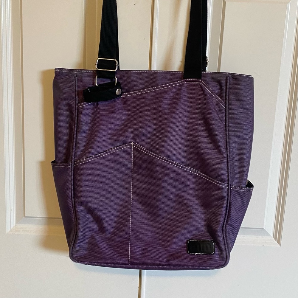 Maggie Mather Tennis/ Pickleball Bag/ Tote Purple